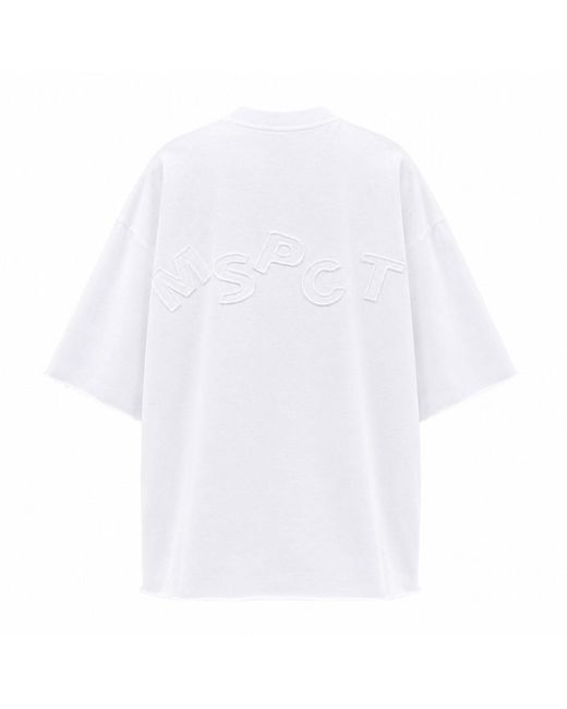 mysimplicated White Mspct Patch Tee W