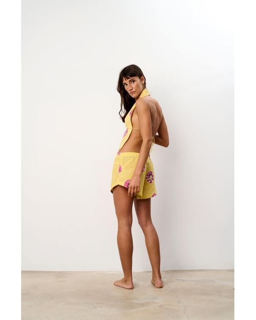 Par Y Escala Sl Yellow Jamu Top