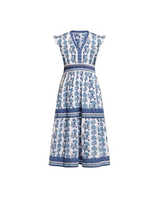 Bindu Blue Celine Dress
