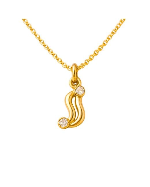 Lily Flo Jewellery Metallic Almost Went The Other Way Diamond Necklace