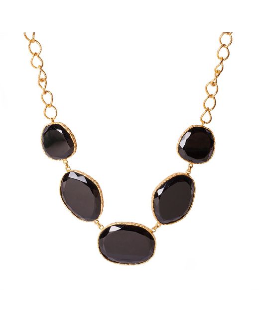 Christina Greene Metallic Statement Necklace
