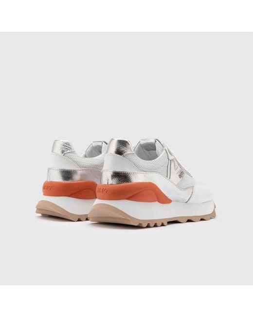 Ilvi White Tiia Leather Sneaker