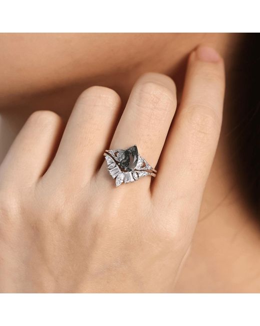 Azura Jewelry New York White Hillcrest Ring Vermeil