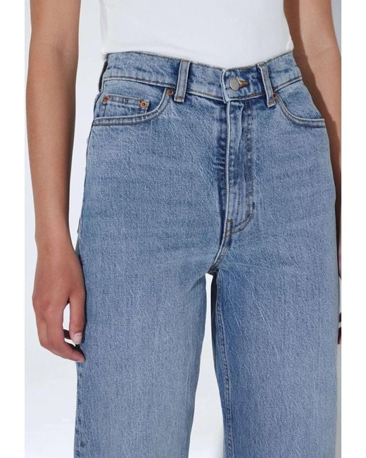 Dr. Denim Blue Echo High Straight