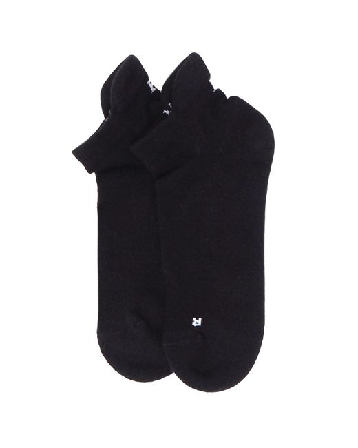 Peper Harow - Made in England Black Organic Trainer Sport Socks – Five Pair Bundle for men
