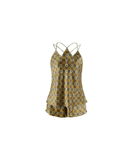 Emma Wallace Green Izzy Cami Set