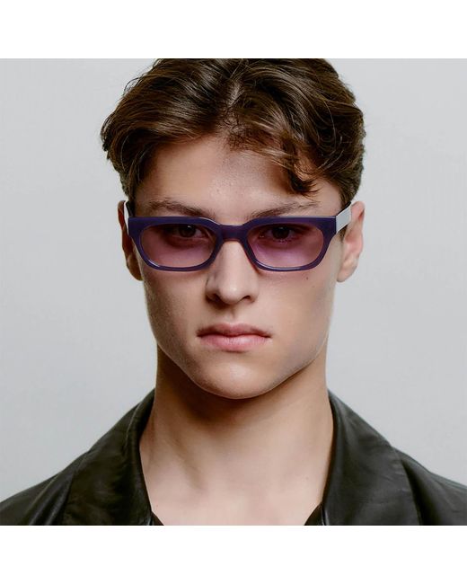 A.Kjærbede Purple Bror Sunglasses Shadow for men