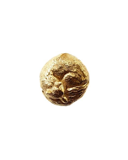 Lee Renee Metallic Fox Lapel Pin – Sleeping for men