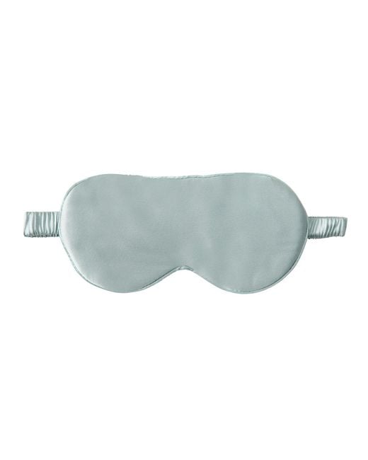 Soft Strokes Silk Green Pure Mulberry Aviator Style Silk Eye Mask Set Of Two
