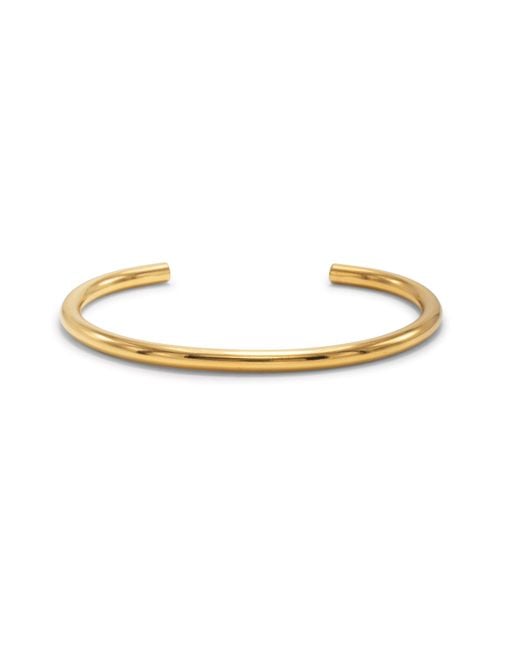 Jaredjamin Metallic Tubular Cuff for men