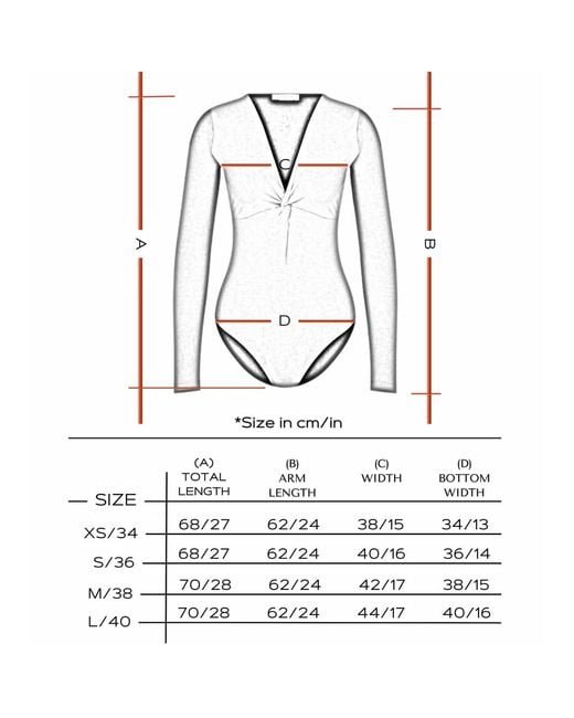 Maan Istanbul White V-Neck Knot Detail Bodysuit