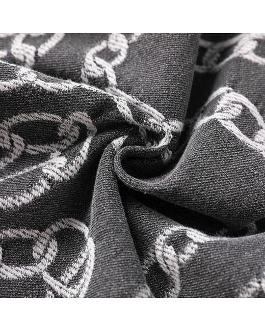 VERYRARE Gray Chains Ash Pants for men