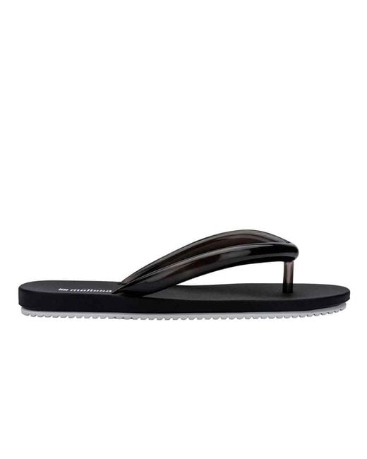 Melissa Black Airflow Flip Flop