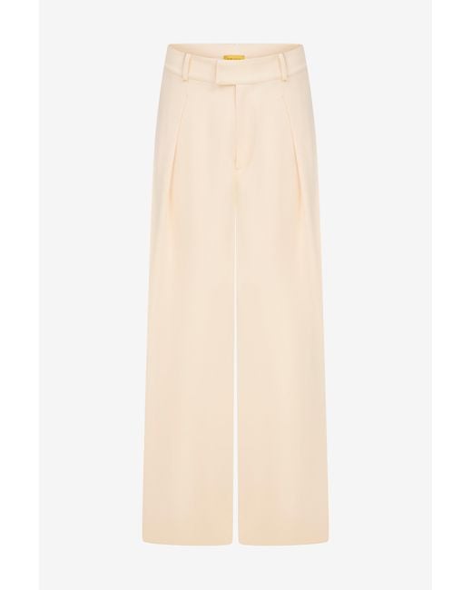 Je Te Veux Natural Neutrals Basis Butter Wide-Leg Pants for men