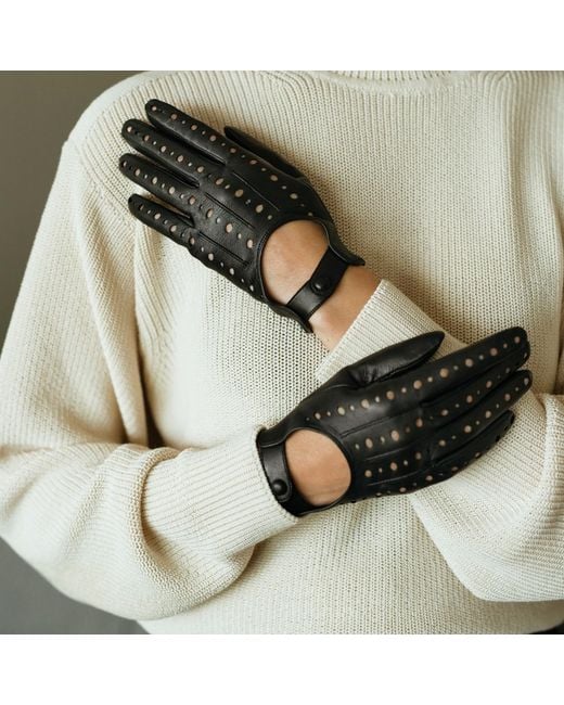 1861 Glove Manufactory Black Rimini