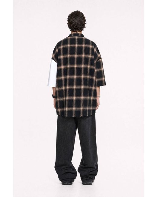 mysimplicated Black Atelier Division Overshirt for men
