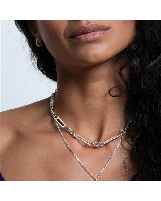 Zoe & Morgan Metallic Prana Chain 40Cm