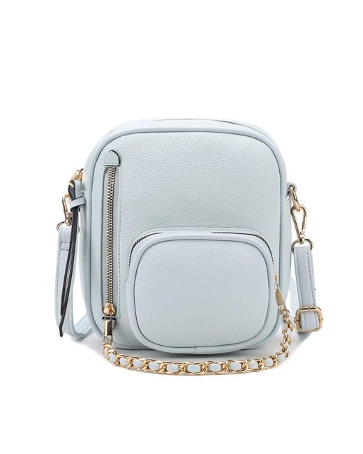 Mkf Collection - J'omor Blue Winona Crossbody Bag Handbag