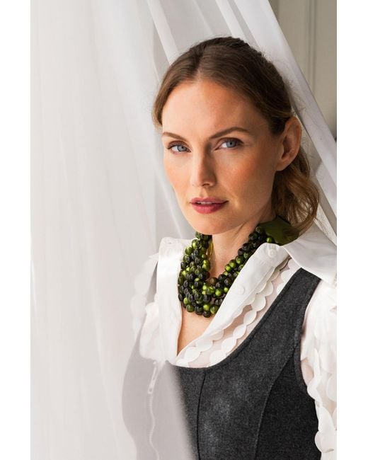 Fairchild Baldwin Green The Bubble Necklace