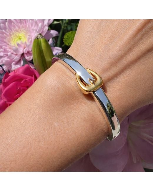 Native Gem Metallic Hipster Belt Bangle Bracelet