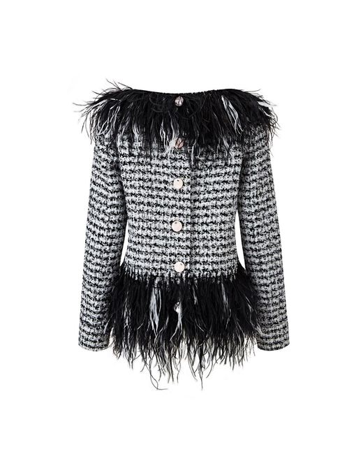 RUE AGTHONIS Black Mercurial Top