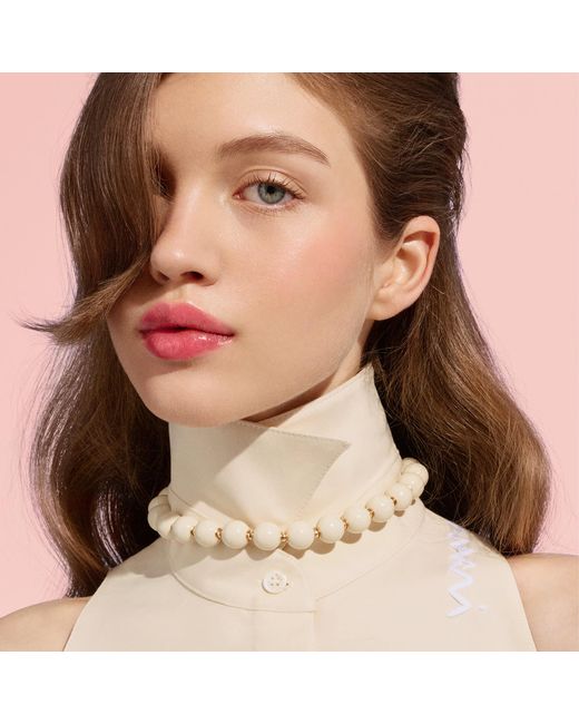 Saule Label Metallic Siena Duo Necklaces