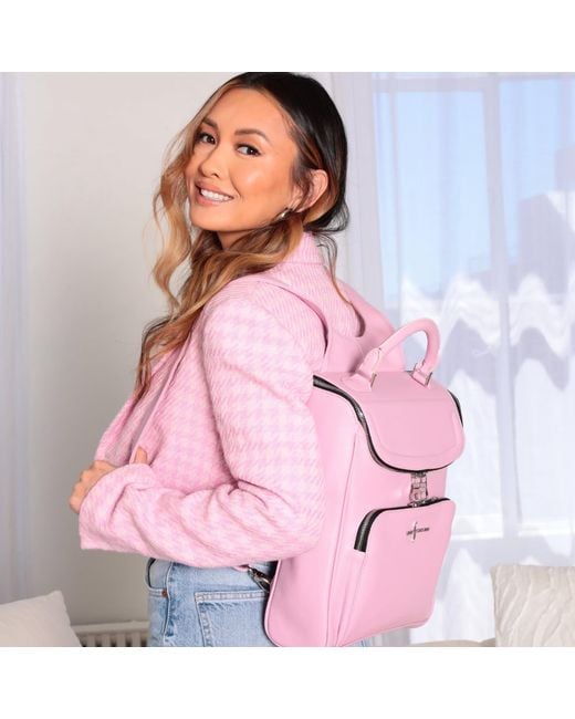 Luis Steven Pink Small Laptop Pack
