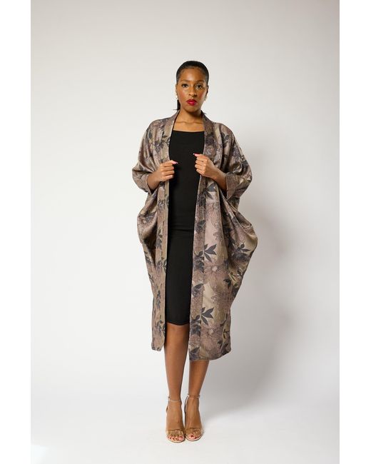 Lioness by Tf Natural Neutrals Asshy Petal Kimono Jacket