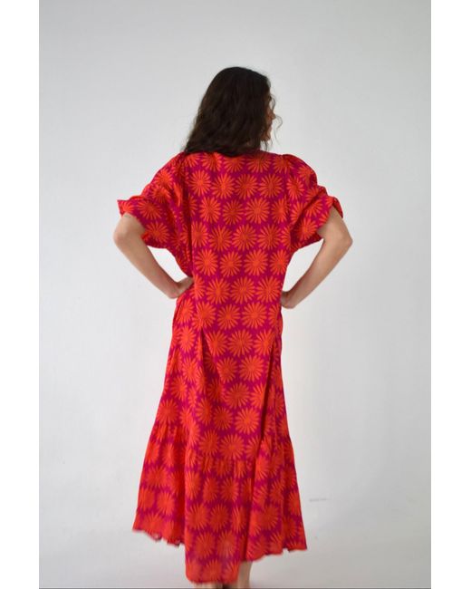 Mind Traveler Red Mica Dress