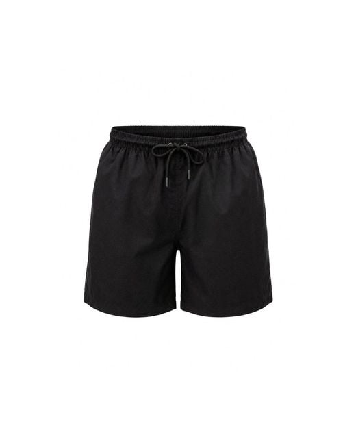Saved Lab Black Swimshort for men