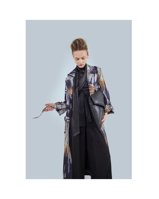 Julia Allert Black High Waist Long Wide Leg Trousers –