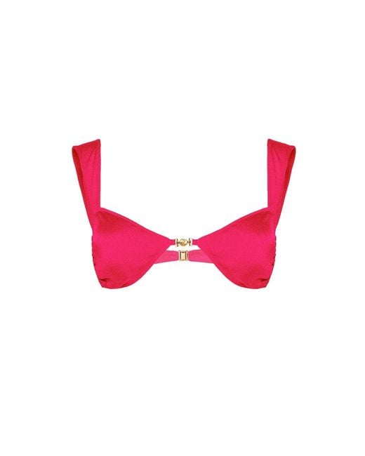 Cherina Beachwear Llc Red Sophie Bikini Top