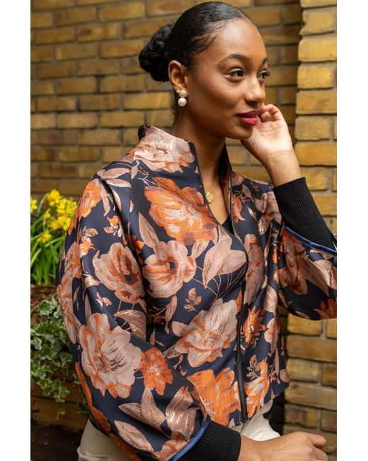 Lioness by Tf Red Sunset Bloom Jacket