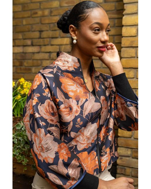Lioness by Tf Red Sunset Bloom Jacket