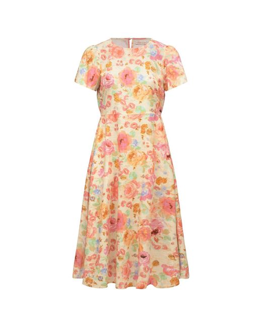 Traffic People Orange Midsummer Madness Nora Dress