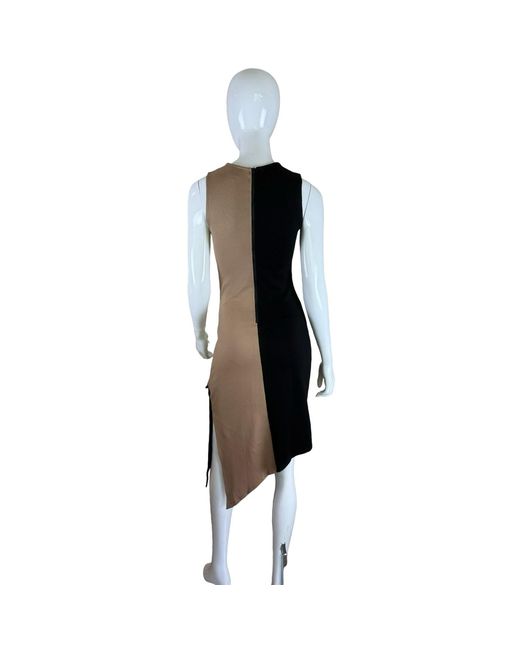 SNIDER Black Neutrals Ying Yang Dress