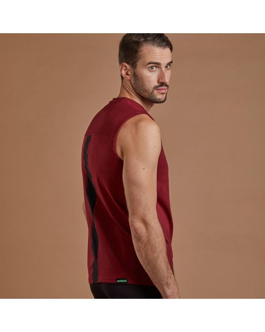 NUMBAT Red Training Vest for men