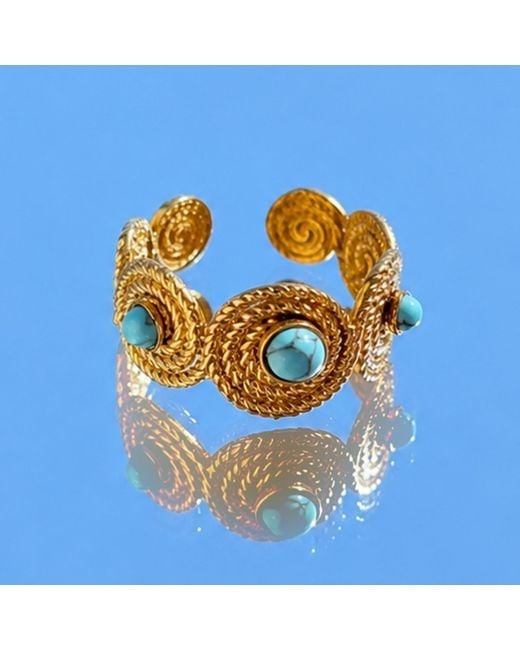 Gajú Metallic Megalochori Ring