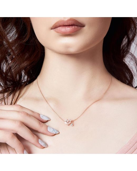AWNL Metallic Flipped Meteorite Sterling Necklace