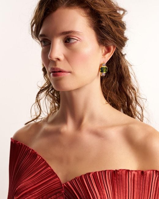 Kybele Studio Green Luma Earrings