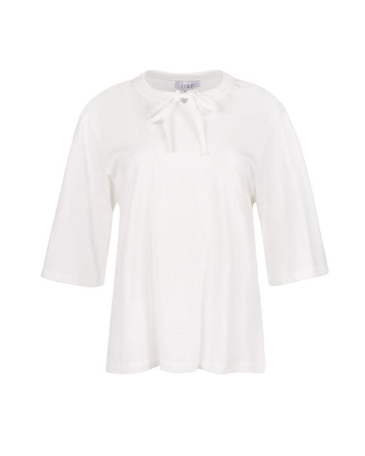 Lou&Up (Formerly Loup Clothing) White Tie Tee
