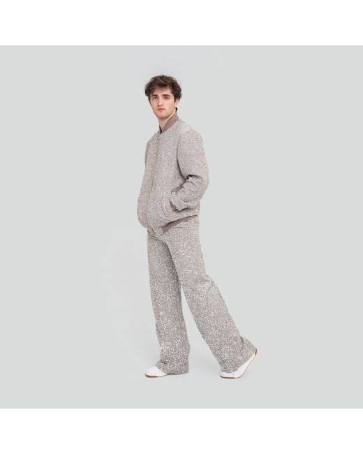 Maui X Lolita Gray Star Pants for men