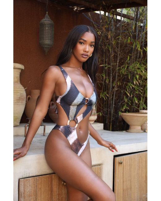 Animal Multicolor Savanna One Piece
