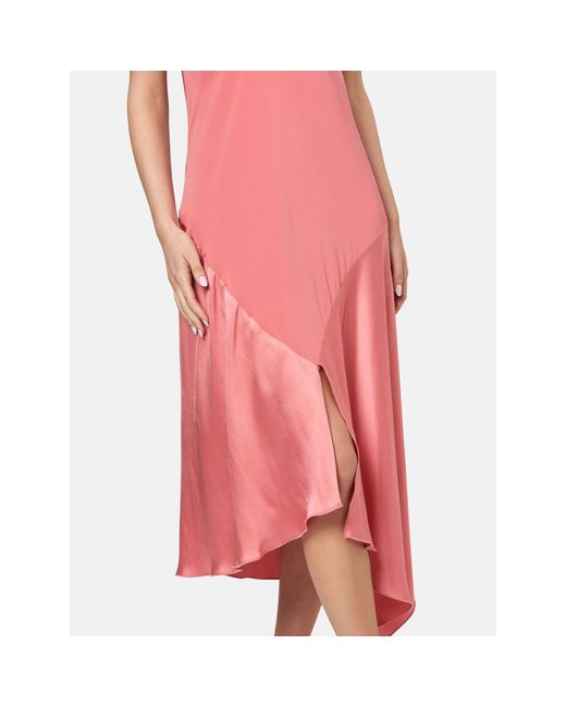 Helen Mcalinden Pink Carmin Coral Rose Dress