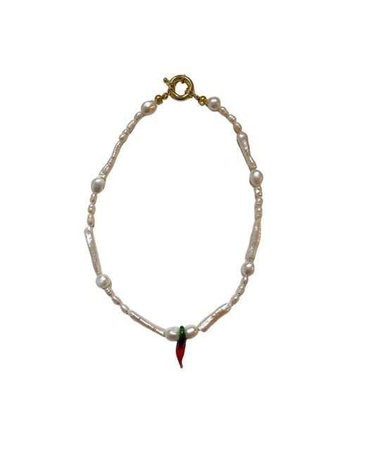 Miss May the Brand Metallic Picante Necklace