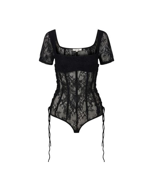 Empress Mimi Black Lilith Lace Bodysuit