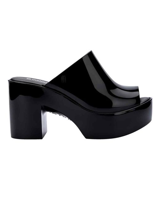 Melissa Black Mule Hype