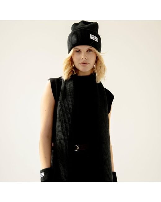 Arctic Fox & Co. Black Recycled Bottle Scarf