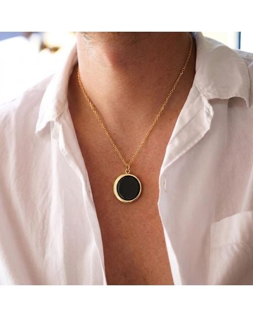 Ormiro Black Luna Shungite Emf Protection Necklace