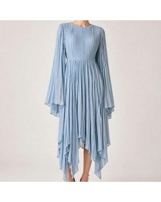 Chuks Collins Blue Raye Lush Gown